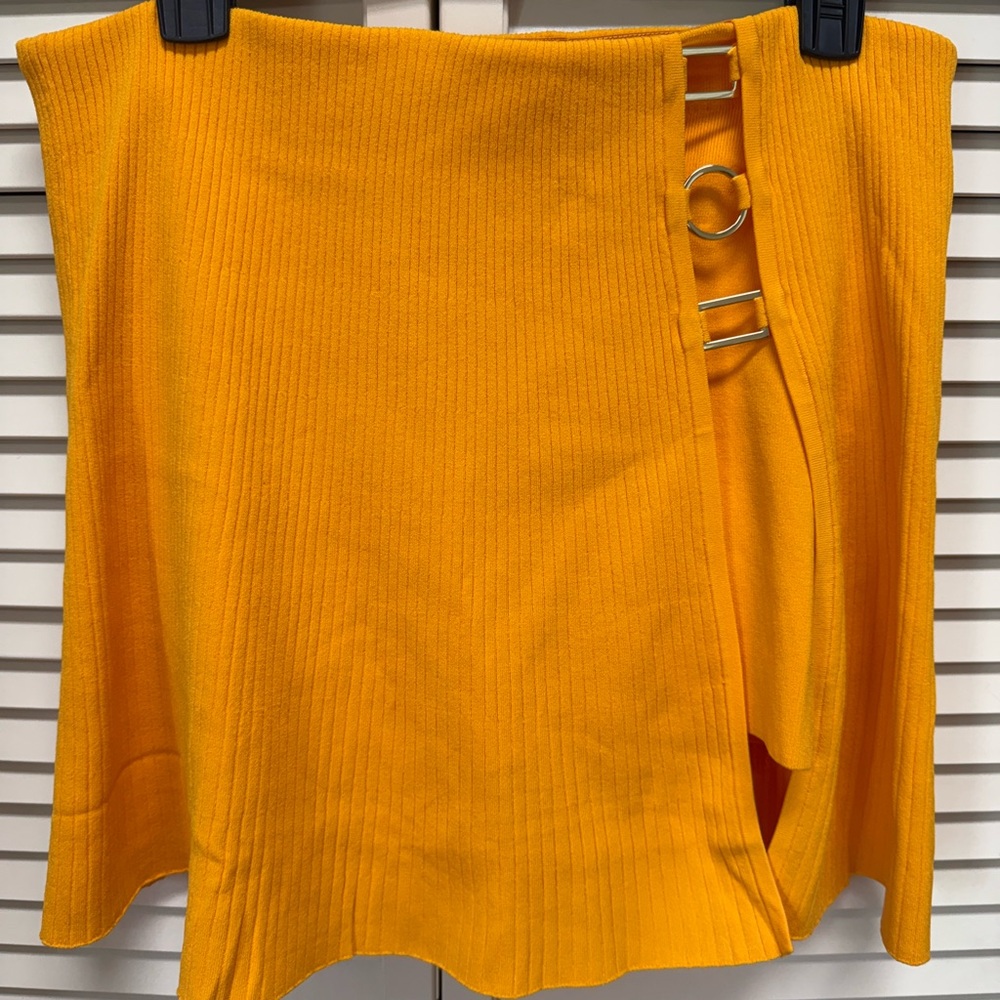 Sandro Paris Skirt – Size 42 – NWT – Soft Orange